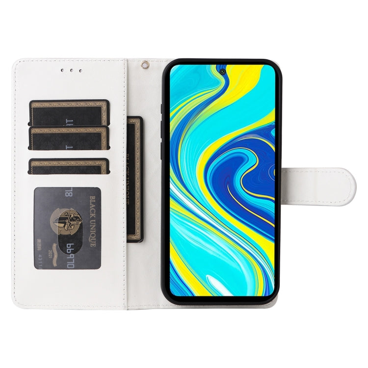 For Xiaomi Redmi Note 9s Diamond Lattice Leather Flip Phone Case