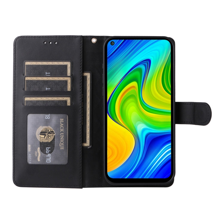 For Xiaomi Redmi Note 9 Diamond Lattice Leather Flip Phone Case