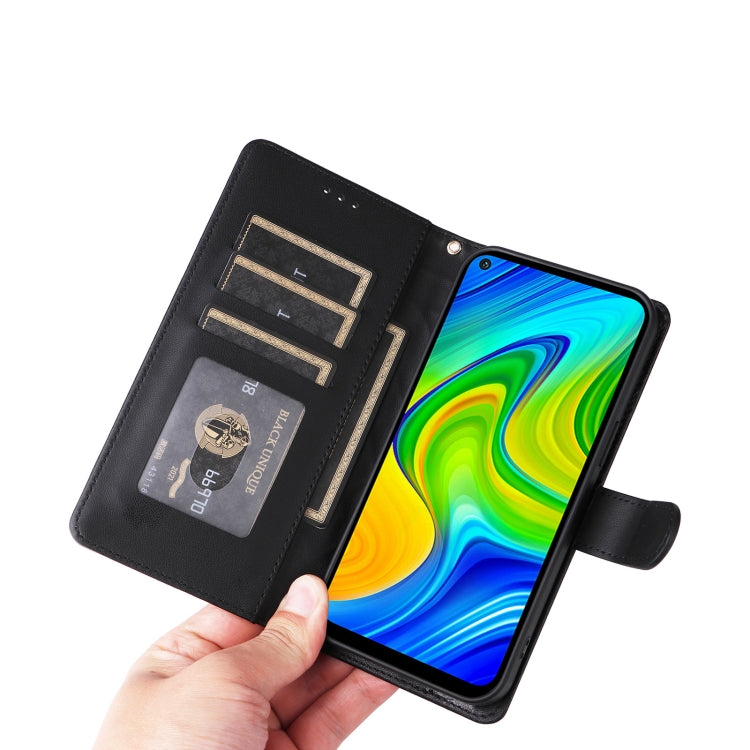 For Xiaomi Redmi Note 9 Diamond Lattice Leather Flip Phone Case