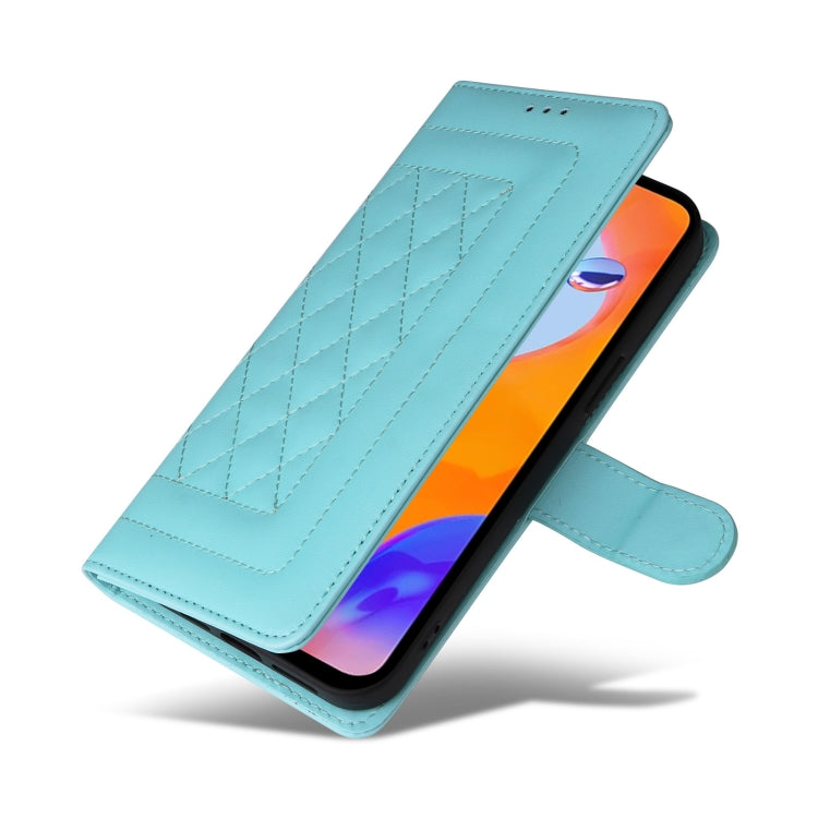 For Xiaomi Redmi Note 11 Pro Global Diamond Lattice Leather Flip Phone Case