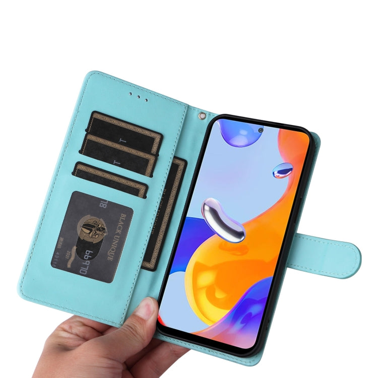 For Xiaomi Redmi Note 11 Pro Global Diamond Lattice Leather Flip Phone Case