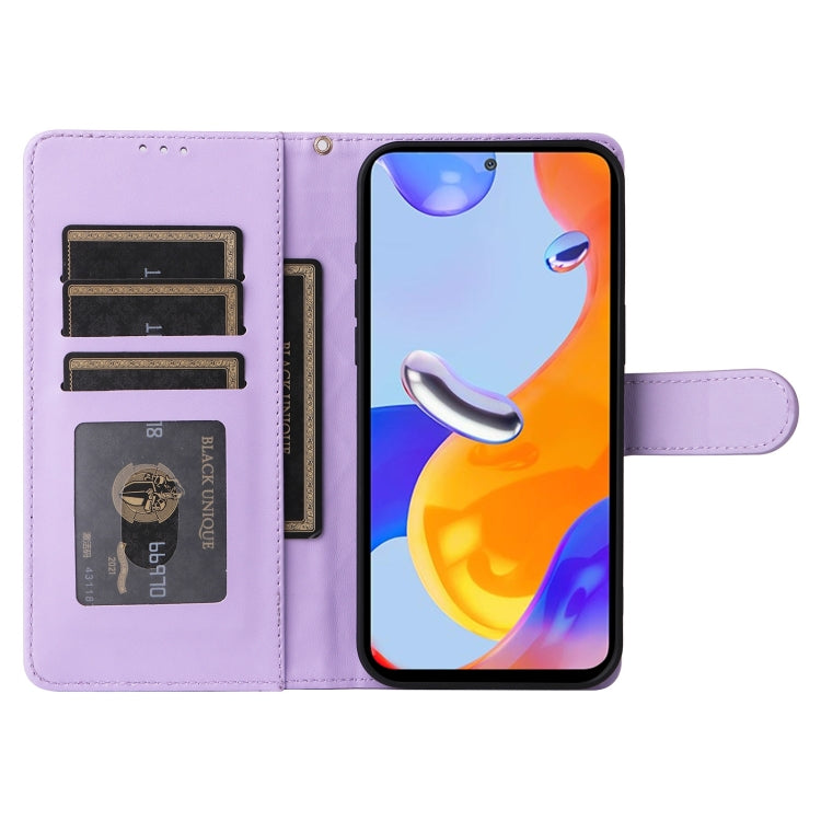 For Xiaomi Redmi Note 11 Pro Global Diamond Lattice Leather Flip Phone Case