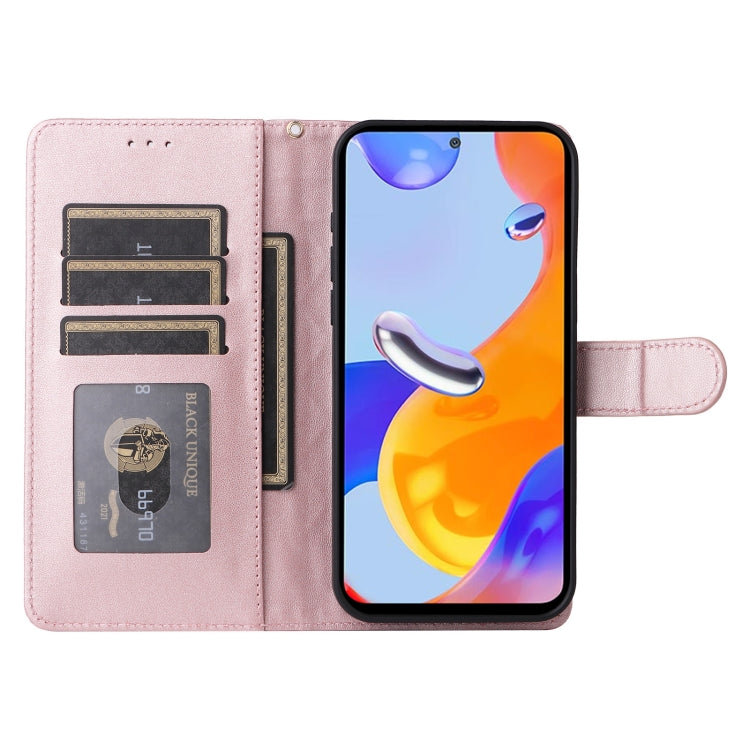 For Xiaomi Redmi Note 11 Pro Global Diamond Lattice Leather Flip Phone Case