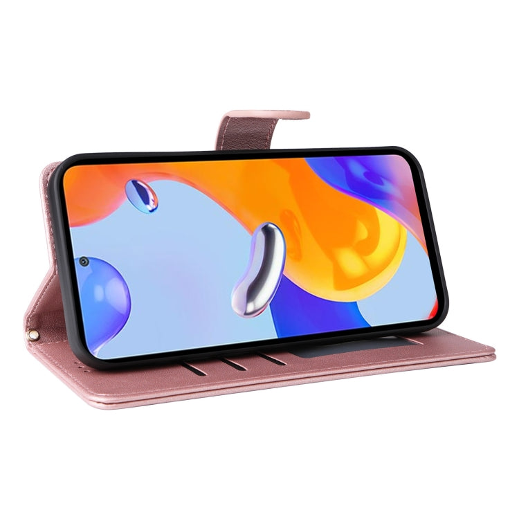 For Xiaomi Redmi Note 11 Pro Global Diamond Lattice Leather Flip Phone Case