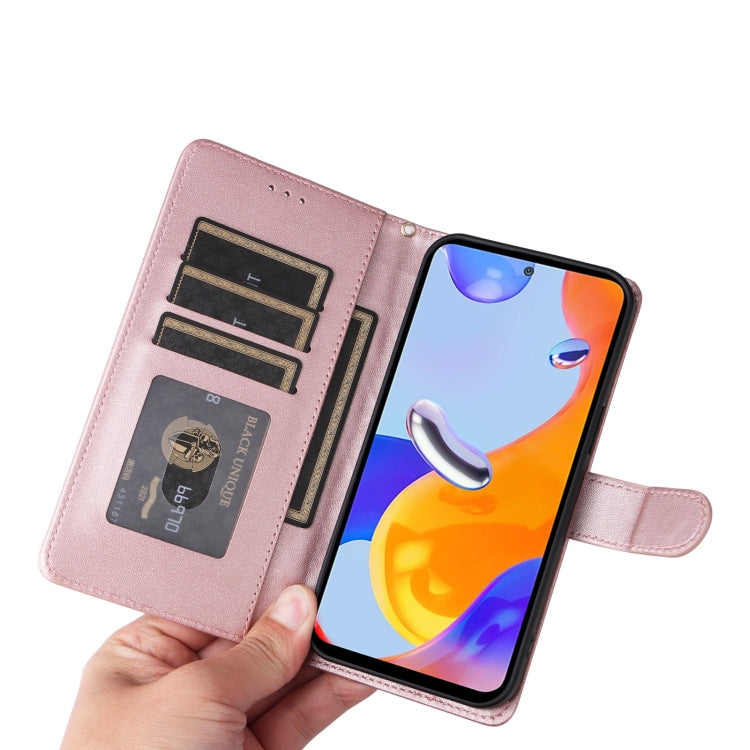 For Xiaomi Redmi Note 11 Pro Global Diamond Lattice Leather Flip Phone Case