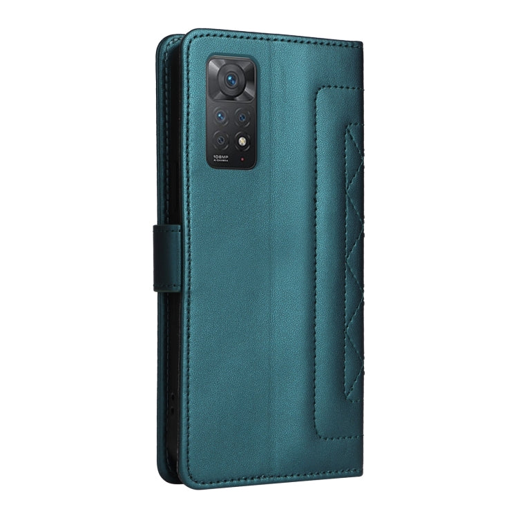 For Xiaomi Redmi Note 11 Pro Global Diamond Lattice Leather Flip Phone Case