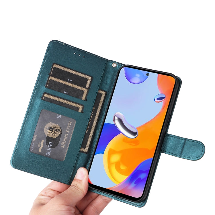 For Xiaomi Redmi Note 11 Pro Global Diamond Lattice Leather Flip Phone Case