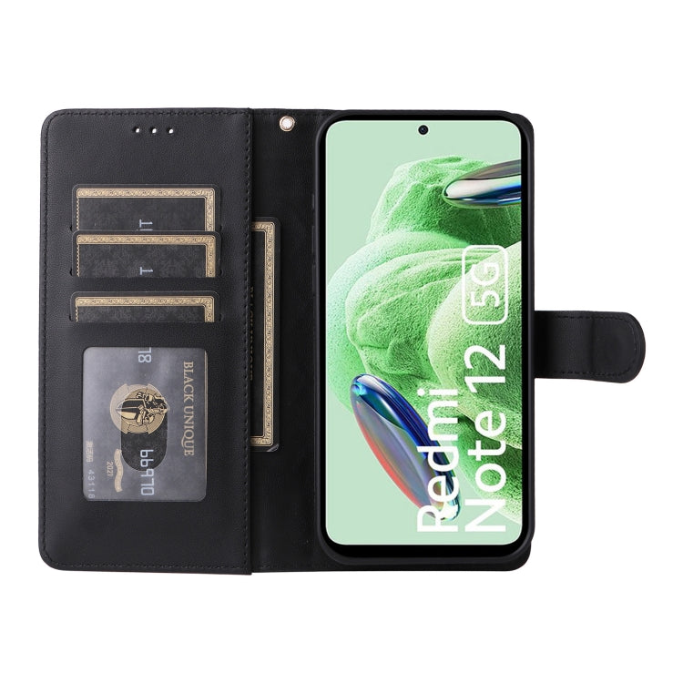 For Xiaomi Redmi Note 12 5G / Poco X5 Diamond Lattice Leather Flip Phone Case