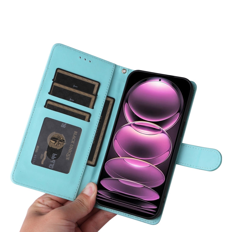 For Xiaomi Redmi Note 12 Pro 5G Diamond Lattice Leather Flip Phone Case
