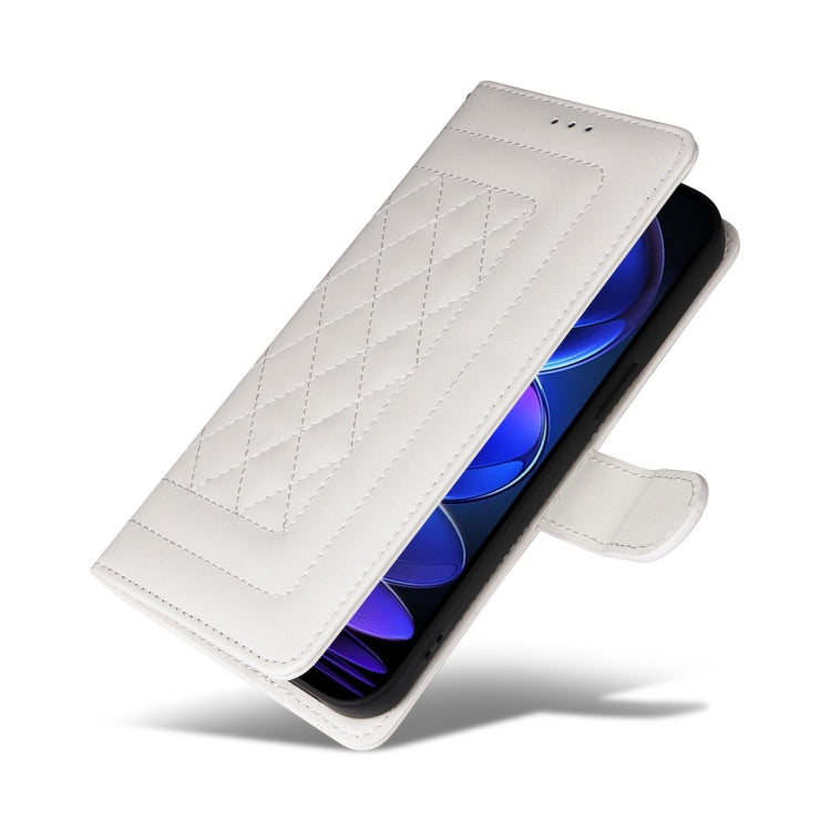For Xiaomi Redmi Note 12 Pro+ Diamond Lattice Leather Flip Phone Case