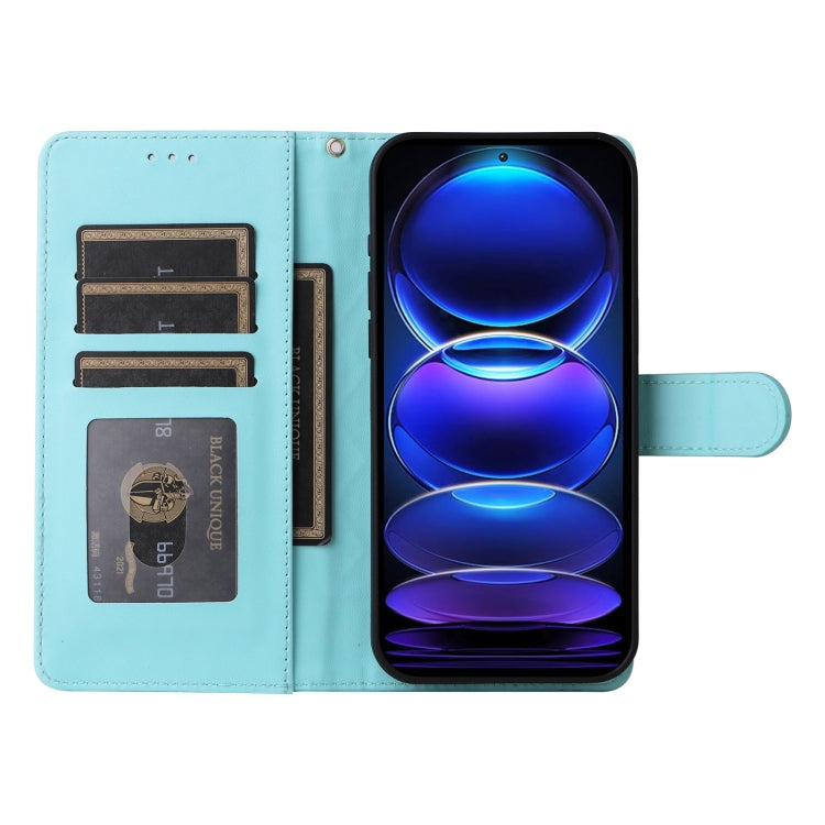 For Xiaomi Redmi Note 12 Pro+ Diamond Lattice Leather Flip Phone Case