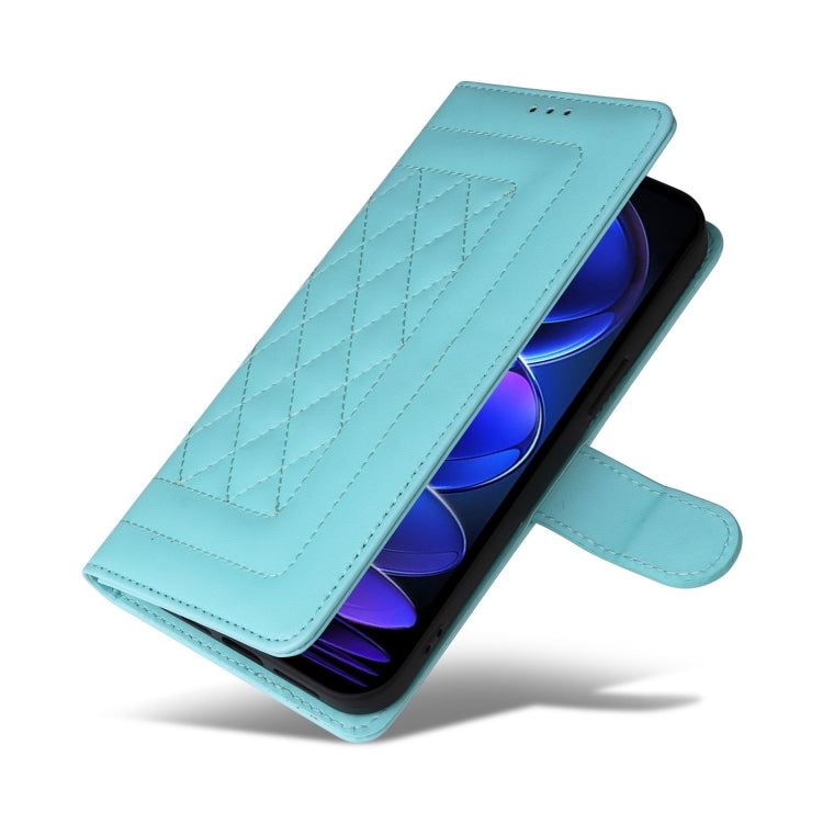 For Xiaomi Redmi Note 12 Pro+ Diamond Lattice Leather Flip Phone Case