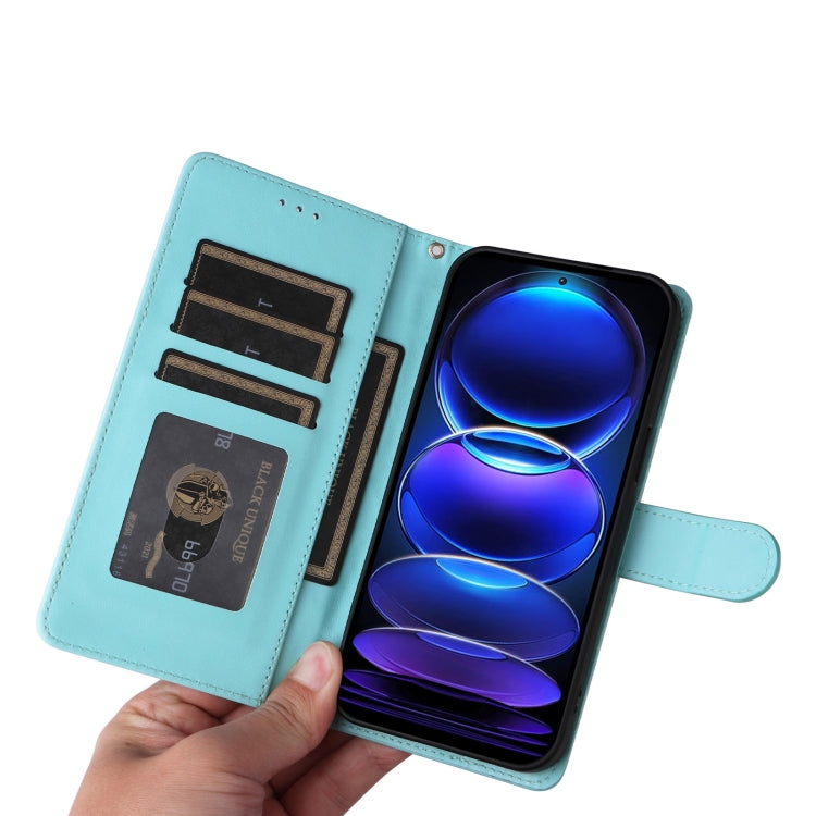 For Xiaomi Redmi Note 12 Pro+ Diamond Lattice Leather Flip Phone Case