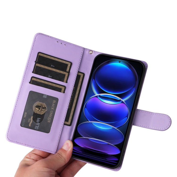 For Xiaomi Redmi Note 12 Pro+ Diamond Lattice Leather Flip Phone Case