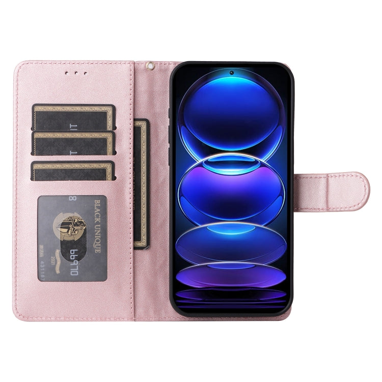 For Xiaomi Redmi Note 12 Pro+ Diamond Lattice Leather Flip Phone Case