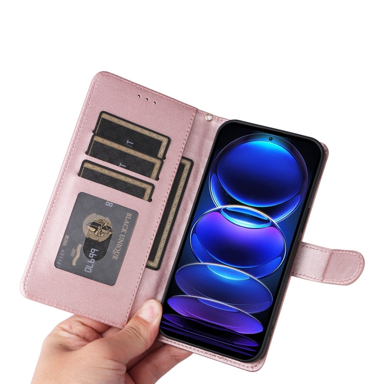 For Xiaomi Redmi Note 12 Pro+ Diamond Lattice Leather Flip Phone Case