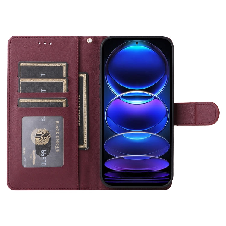 For Xiaomi Redmi Note 12 Pro+ Diamond Lattice Leather Flip Phone Case