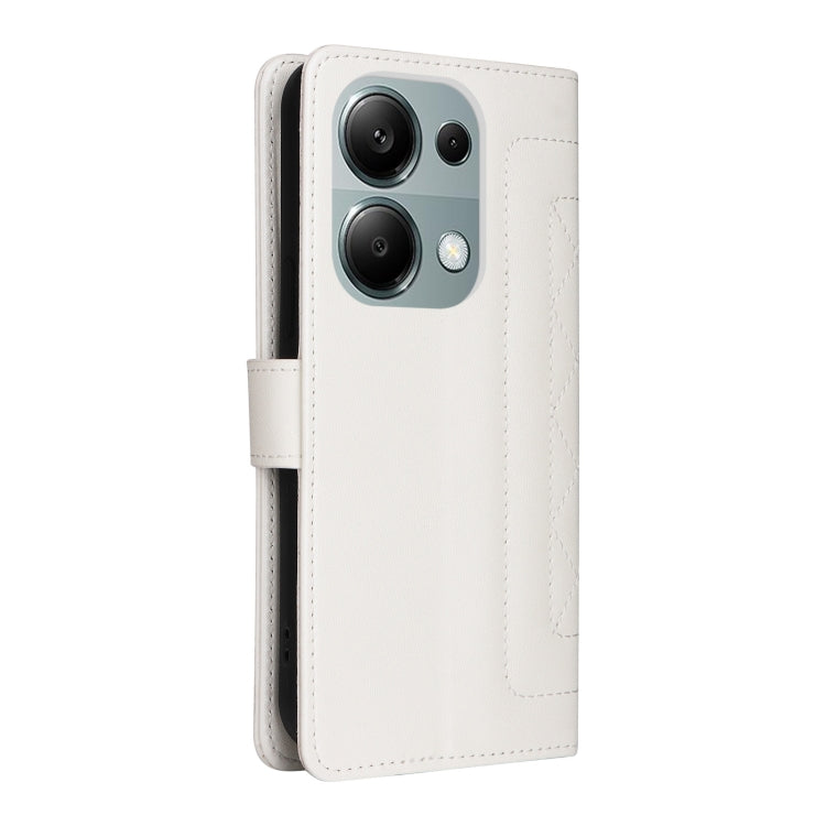 For Xiaomi Redmi Note 13 Pro 4G Diamond Lattice Leather Flip Phone Case