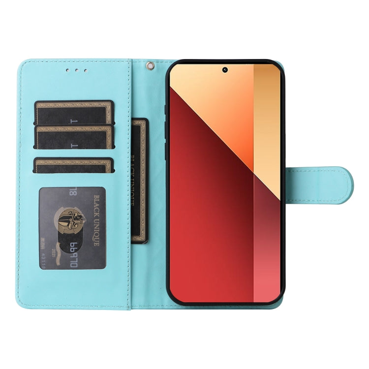 For Xiaomi Redmi Note 13 Pro 4G Diamond Lattice Leather Flip Phone Case