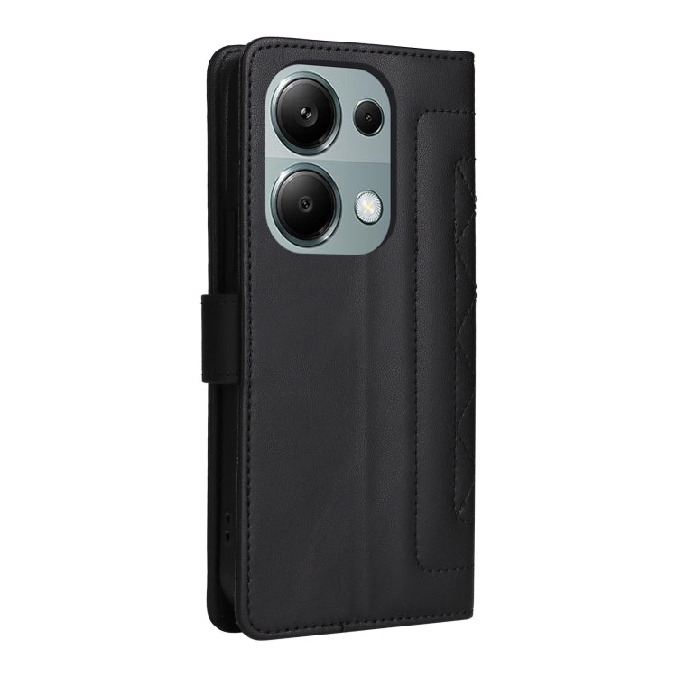 For Xiaomi Redmi Note 13 Pro 4G Diamond Lattice Leather Flip Phone Case