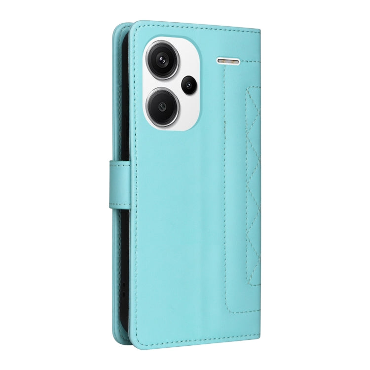 For Xiaomi Redmi Note 13 Pro+ 5G Diamond Lattice Leather Flip Phone Case