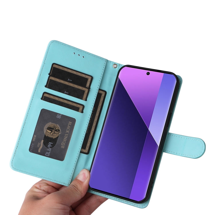 For Xiaomi Redmi Note 13 Pro+ 5G Diamond Lattice Leather Flip Phone Case