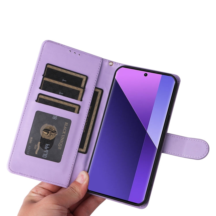 For Xiaomi Redmi Note 13 Pro+ 5G Diamond Lattice Leather Flip Phone Case