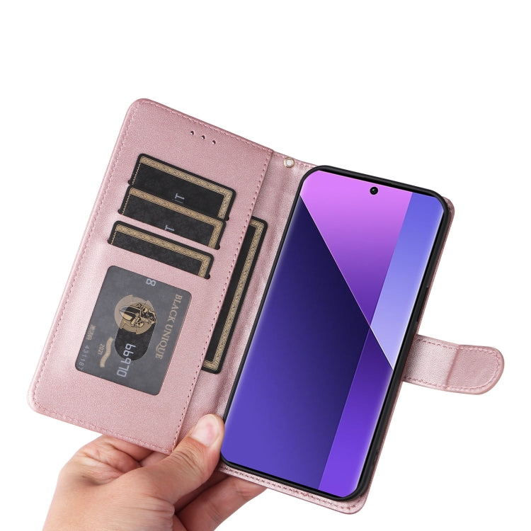 For Xiaomi Redmi Note 13 Pro+ 5G Diamond Lattice Leather Flip Phone Case