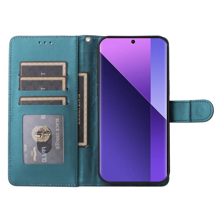 For Xiaomi Redmi Note 13 Pro+ 5G Diamond Lattice Leather Flip Phone Case