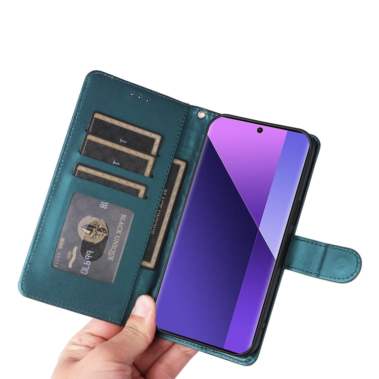 For Xiaomi Redmi Note 13 Pro+ 5G Diamond Lattice Leather Flip Phone Case