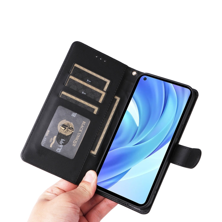 For Xiaomi Mi 11 Lite Diamond Lattice Leather Flip Phone Case