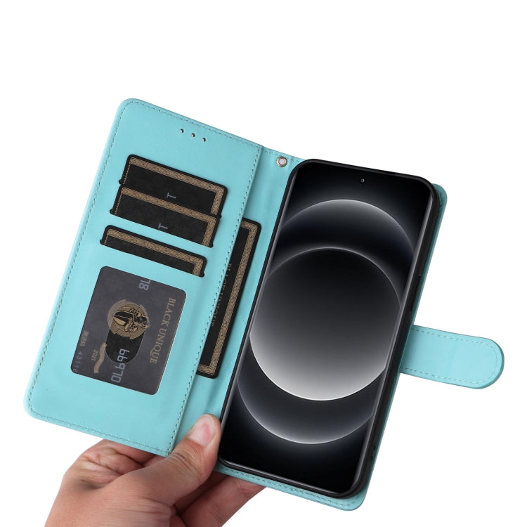 For Xiaomi 14 Ultra Diamond Lattice Leather Flip Phone Case