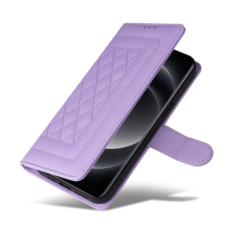 For Xiaomi 14 Ultra Diamond Lattice Leather Flip Phone Case