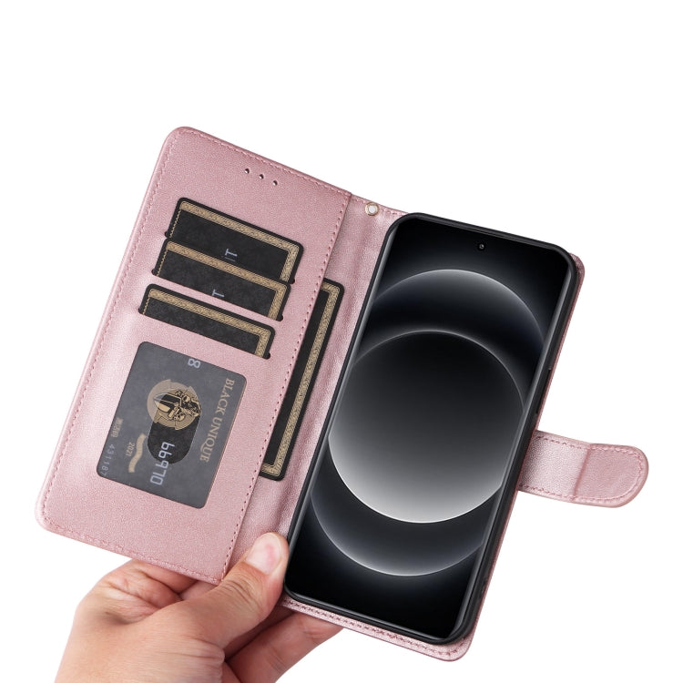 For Xiaomi 14 Ultra Diamond Lattice Leather Flip Phone Case