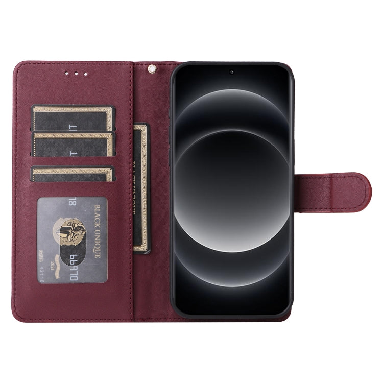 For Xiaomi 14 Ultra Diamond Lattice Leather Flip Phone Case