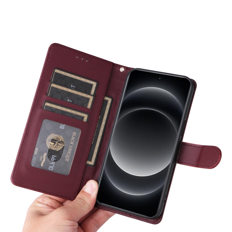 For Xiaomi 14 Ultra Diamond Lattice Leather Flip Phone Case