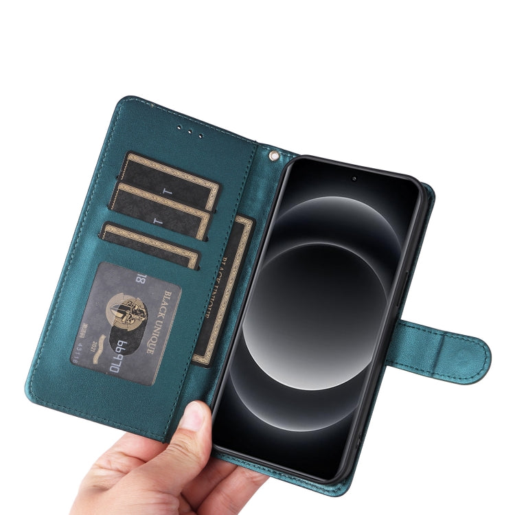 For Xiaomi 14 Ultra Diamond Lattice Leather Flip Phone Case