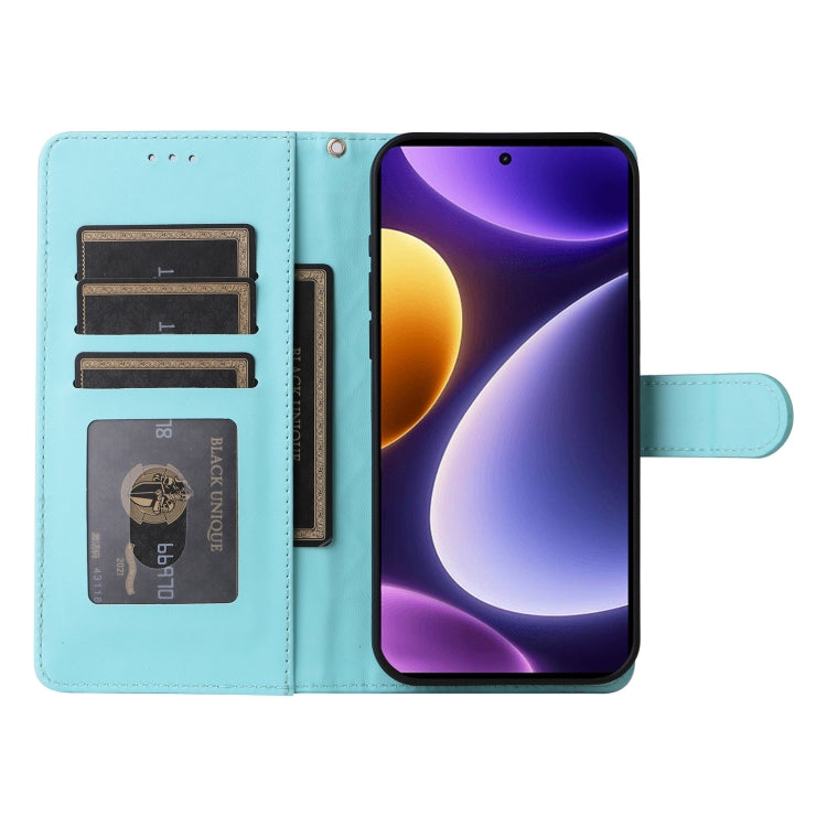 For Xiaomi Poco F5 Diamond Lattice Leather Flip Phone Case