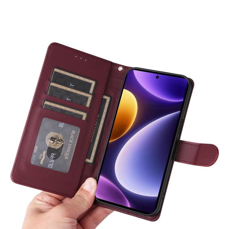 For Xiaomi Poco F5 Diamond Lattice Leather Flip Phone Case