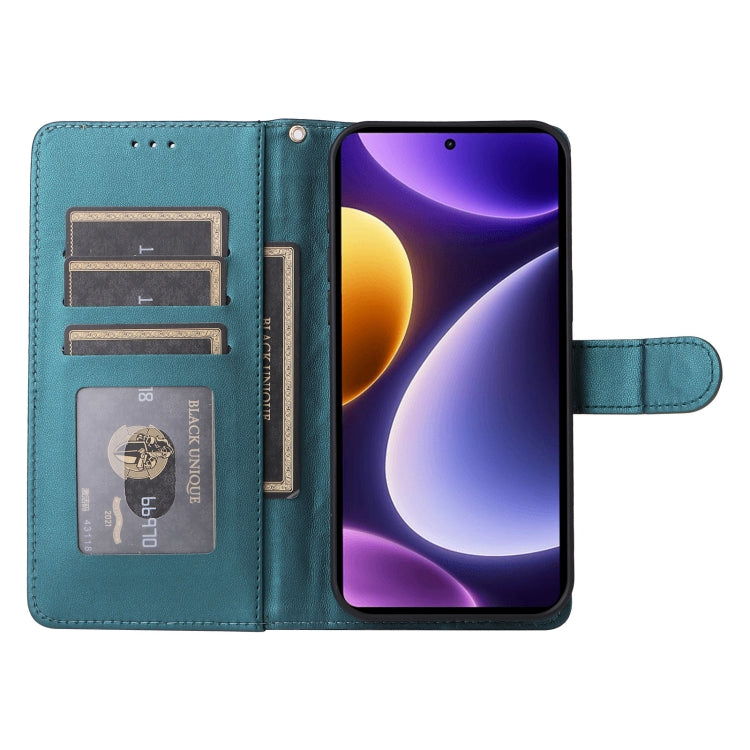 For Xiaomi Poco F5 Diamond Lattice Leather Flip Phone Case