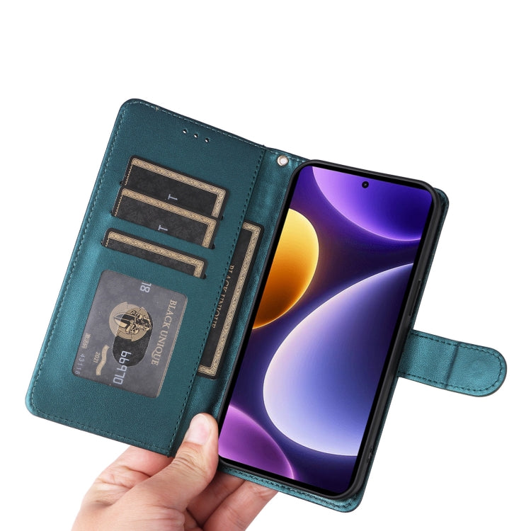For Xiaomi Poco F5 Diamond Lattice Leather Flip Phone Case