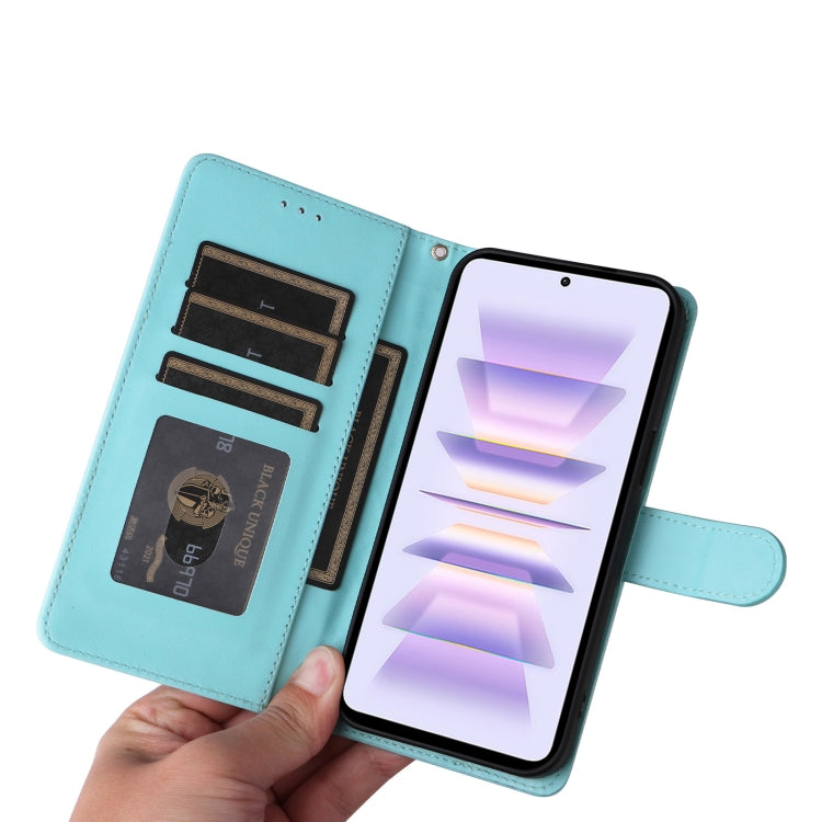 For Xiaomi Poco F5 Pro Diamond Lattice Leather Flip Phone Case