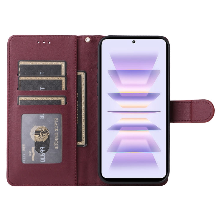 For Xiaomi Poco F5 Pro Diamond Lattice Leather Flip Phone Case