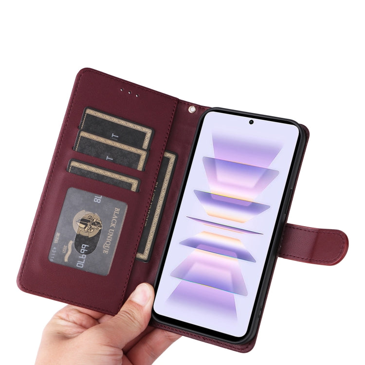 For Xiaomi Poco F5 Pro Diamond Lattice Leather Flip Phone Case