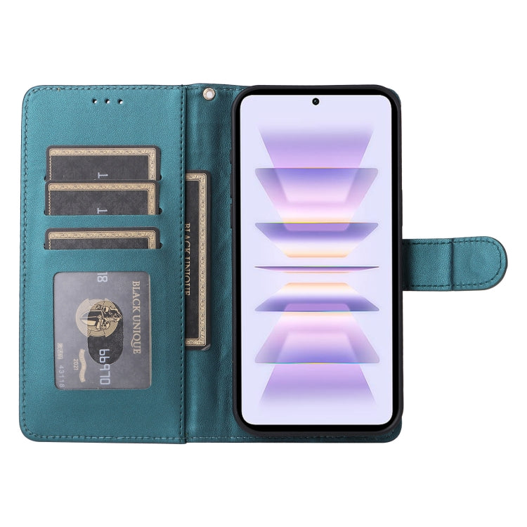 For Xiaomi Poco F5 Pro Diamond Lattice Leather Flip Phone Case