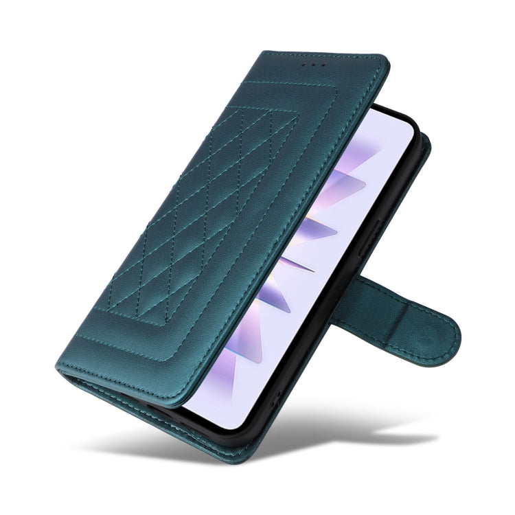 For Xiaomi Poco F5 Pro Diamond Lattice Leather Flip Phone Case