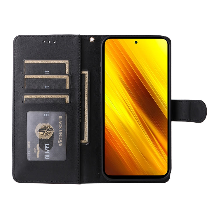 For Xiaomi Poco X3 NFC Diamond Lattice Leather Flip Phone Case