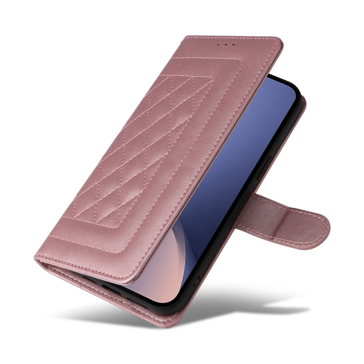 For Xiaomi 12 / 12X Diamond Lattice Leather Flip Phone Case