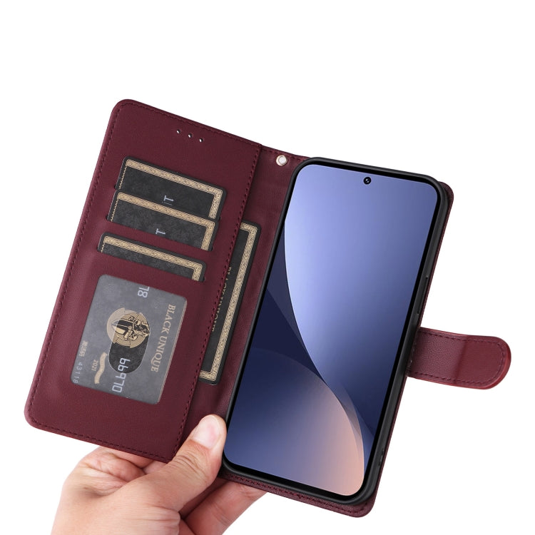 For Xiaomi 12 / 12X Diamond Lattice Leather Flip Phone Case