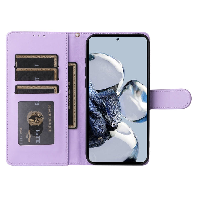 For Xiaomi 12T / 12T Pro Diamond Lattice Leather Flip Phone Case